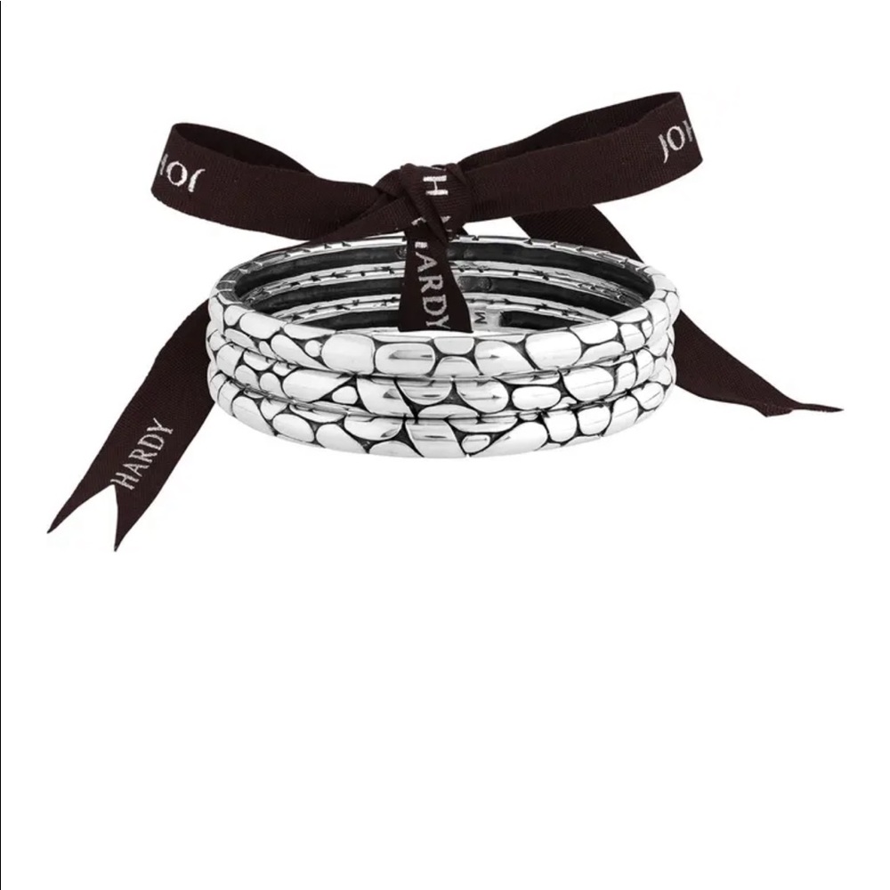 NWT John Hardy Kali set of 3 Slim Bangle